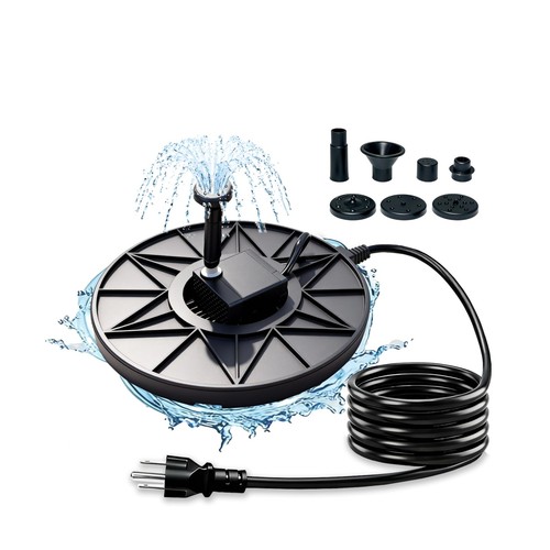 Water pump bird bath - heater,