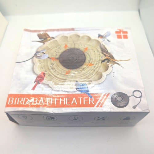 Bird bath heater rhq - bath, 120w