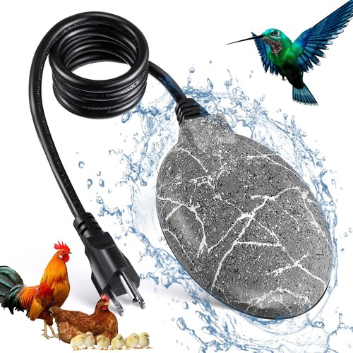 Bird bath heater for outdoors - bath,