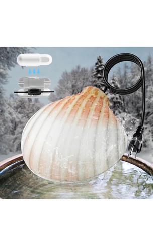 Bird bath heater - bath, for