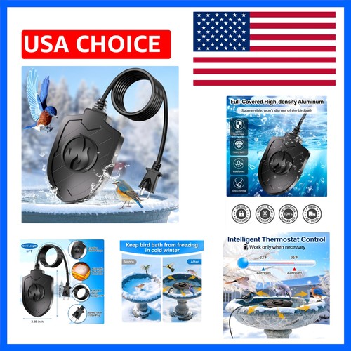 100w bird bath heater - bath,