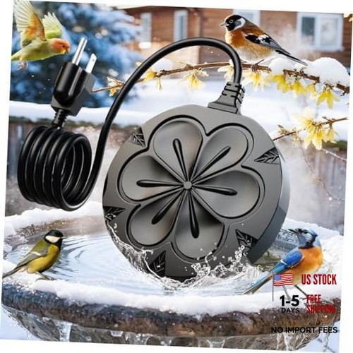 Bird bath heater for outdoors - bird,