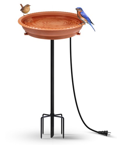 Heated bird bath stable - heated, bath,