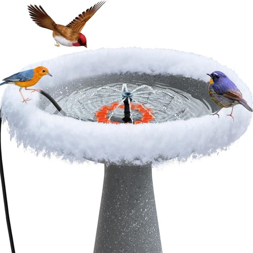 Bird bath heater for outdoors - heater,