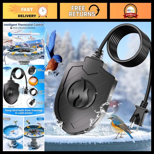100w outdoor bird bath - 100w,