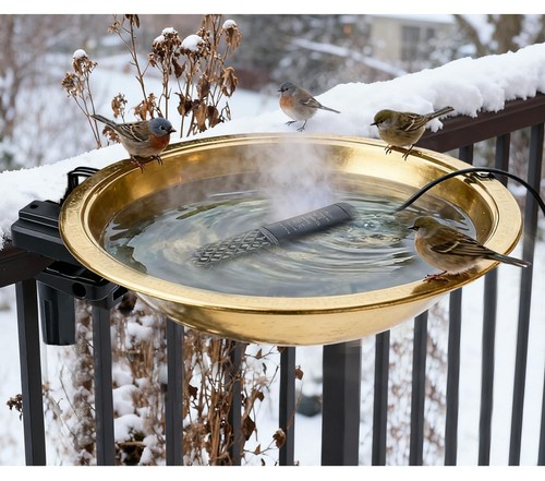 Heated bird bath 50w - bath,