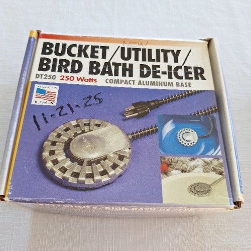 Bird bath heater 250 - heater, watts