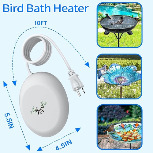 Bird bath heater - heater, outdoors
