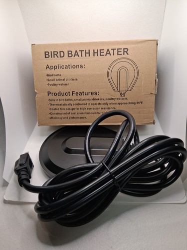Bird bath heater also for - bird,
