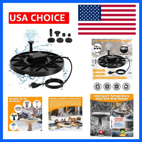 Bird bath heater 70w - bird,